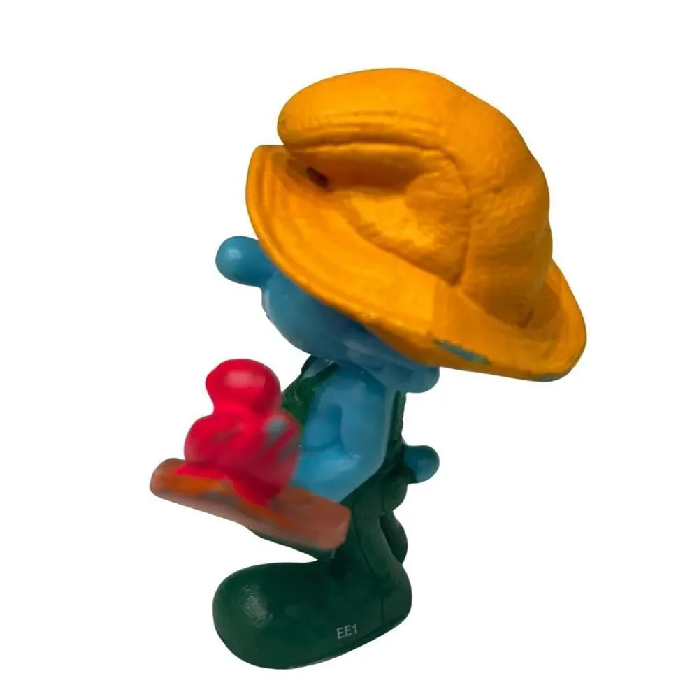 Farmer Smurf 2011 McDonald’s Happy Meal 3” PVC Figure